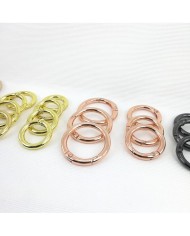 Yuvarlak Kapama Aparatı - 2cm - Gold 10 ADET