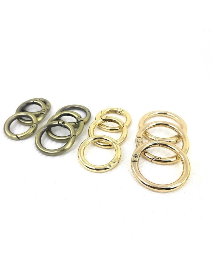 Yuvarlak Kapama Aparatı - 2cm - Gold 10 ADET