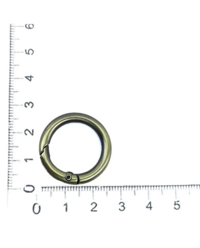 Yuvarlak Kapama Aparatı - 2cm - Gold 10 ADET