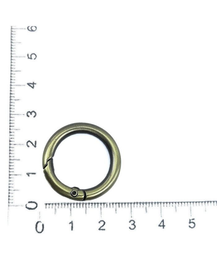 Yuvarlak Kapama Aparatı - 2cm - Gold 10 ADET