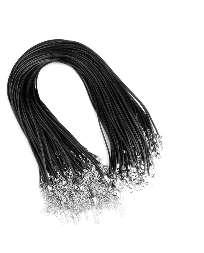 Hazır Kolye ipi - 25 adet Gümüş