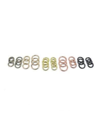 Yuvarlak Kapama Aparatı - Gold -2.5cm 10 ADET