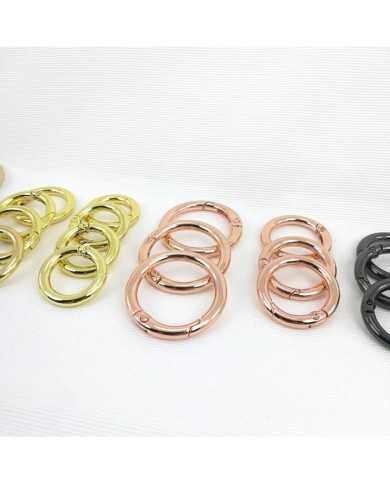 Yuvarlak Kapama Aparatı - Gold -2.5cm 10 ADET