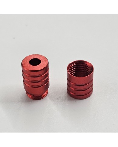 Metal Klipsli Çok Amaçlı Silindir Kapama - Kırmızı