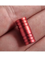 Metal Klipsli Çok Amaçlı Silindir Kapama - Kırmızı