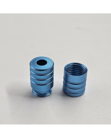 Metal Klipsli Çok Amaçlı Silindir Kapama - Mavi