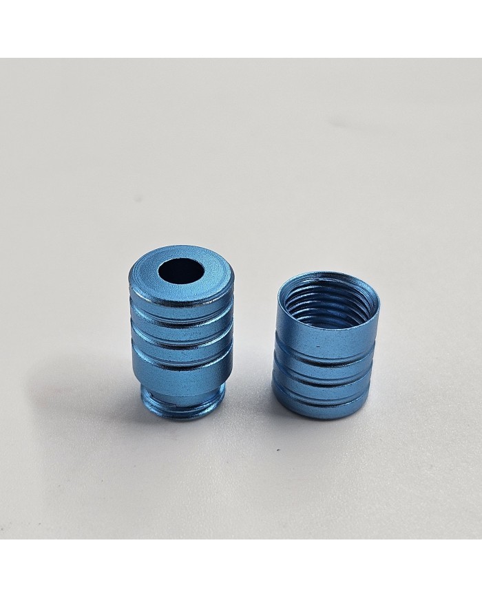 Metal Klipsli Çok Amaçlı Silindir Kapama - Mavi