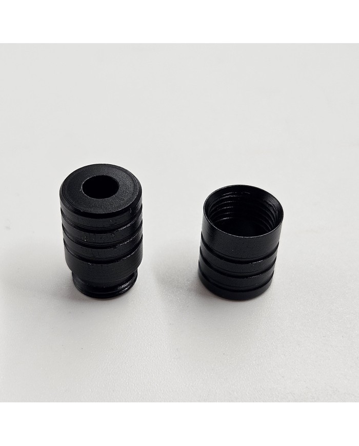 Metal Klipsli Çok Amaçlı Silindir Kapama - Siyah