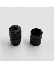 Metal Klipsli Çok Amaçlı Silindir Kapama - Siyah