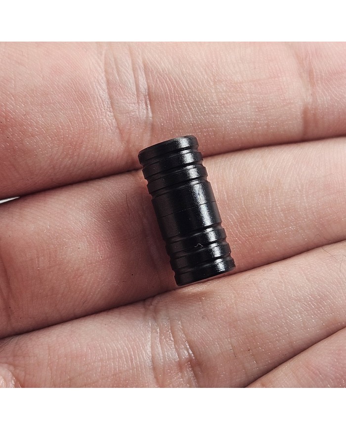 Metal Klipsli Çok Amaçlı Silindir Kapama - Siyah