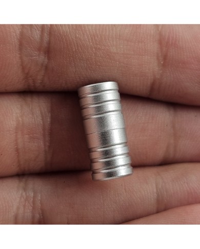 Metal Klipsli Çok Amaçlı Silindir Kapama - Gümüş