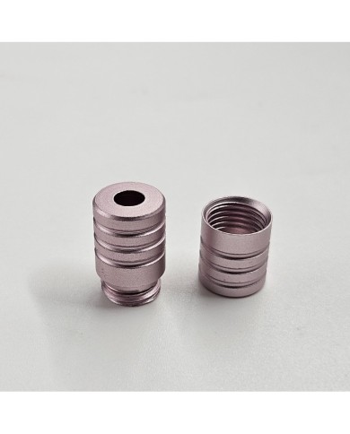 Metal Klipsli Çok Amaçlı Silindir Kapama - Toz Pembe