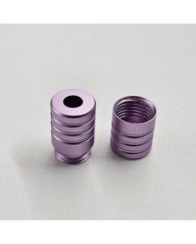 Metal Klipsli Çok Amaçlı Silindir Kapama - Metalik Pembe