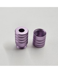 Metal Klipsli Çok Amaçlı Silindir Kapama - Metalik Pembe