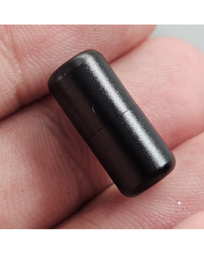 Metal Klipsli Çok Amaçlı Silindir Kapama - Siyah