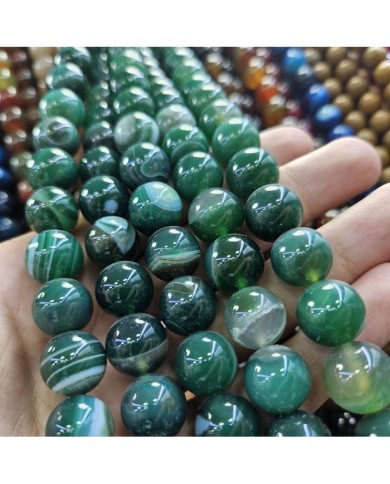 İpe Dizili Doğal Taş Boncuk - Oameusa - 14mm