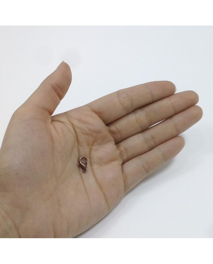 100 adet Bakır Takı Apartı Papağan Klips  502