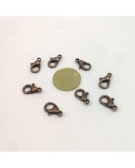 50 adet Bakır Takı Apartı Papağan Klips  502