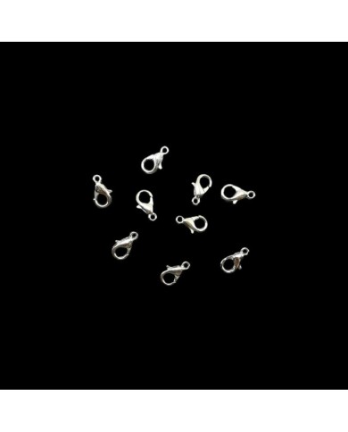 100 Adet Takı Aparatları Papağan Klips Kod : 502 Gümüş