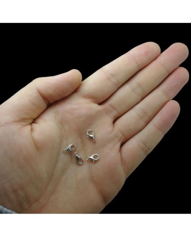 100 Adet Takı Aparatları Papağan Klips Kod : 502 Gümüş