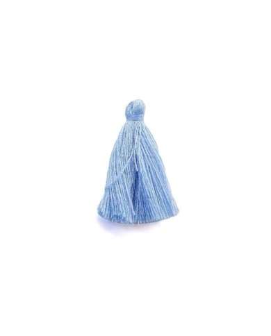 100 ADET - Mini Boy Püskül - 3cm - Mavi