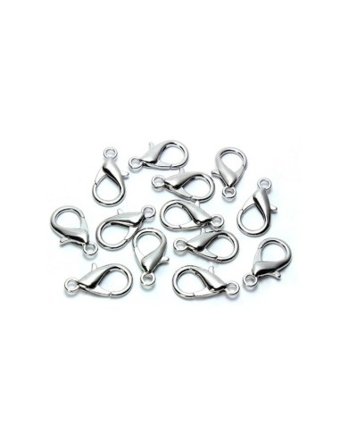 100 Adet Takı Aparatları Papağan Klips Kod : 502 Gümüş