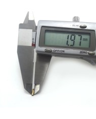 Huni Boncuk Kapak - Boncuk Şapkası - 6 mm - Gold -  50 Adet
