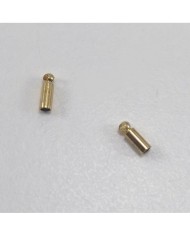 Huni Boncuk Kapak - Boncuk Şapkası - 6 mm - Gold -  50 Adet