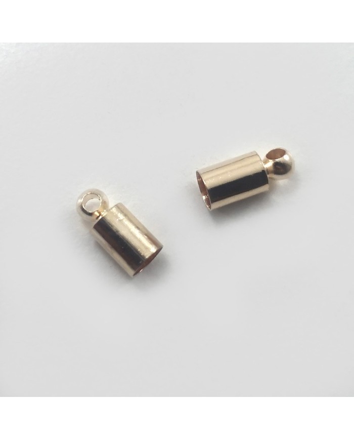 Huni Boncuk Kapak - Boncuk Şapkası - 9 mm - Rose- 10 Adet