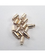 Huni Boncuk Kapak - Boncuk Şapkası - 9 mm - Rose- 50 Adet