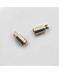 Huni Boncuk Kapak - Boncuk Şapkası - 9 mm - Rose- 50 Adet
