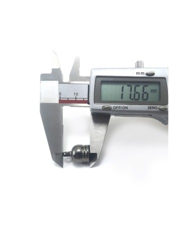 17 mm Huni Boncuk Kapak - Boncuk Şapkası - Füme - 50 Adet