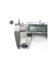 14 mm Huni Boncuk Kapak - Boncuk Şapkası - Füme - 50 Adet