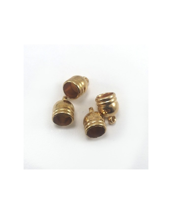 14 mm Huni Boncuk Kapak - Boncuk Şapkası - Rose - 50 Adet