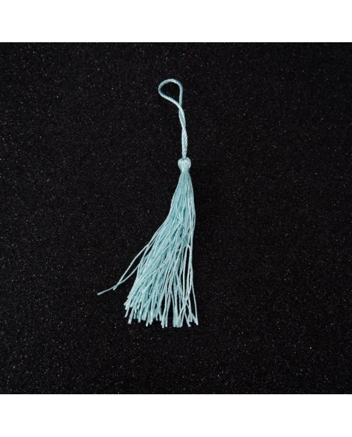50 ADET - İTHAL PÜSKÜL - 8 CM - BEBE MAVİSİ