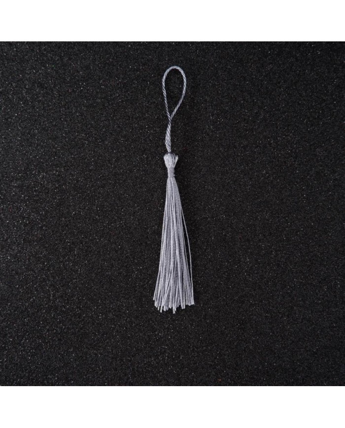 50 ADET - İTHAL PÜSKÜL - 8 CM - GRİ