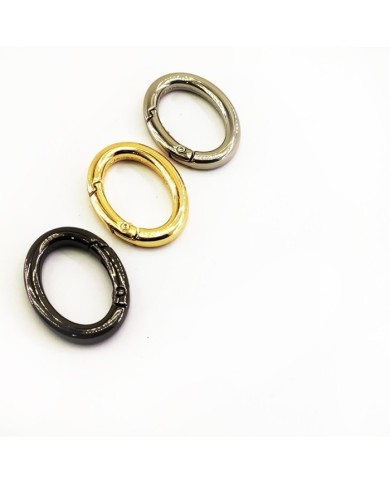 Metal Çanta Kanca Halka Oval Gold 10 ADET