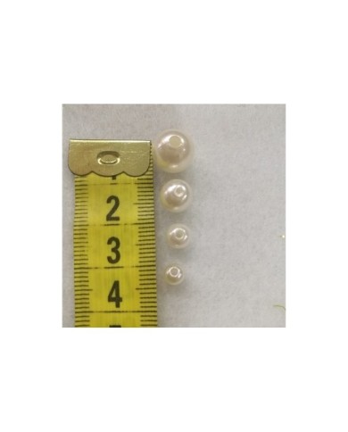 Plastik Lüks İnciler 4 mm 500 Gr