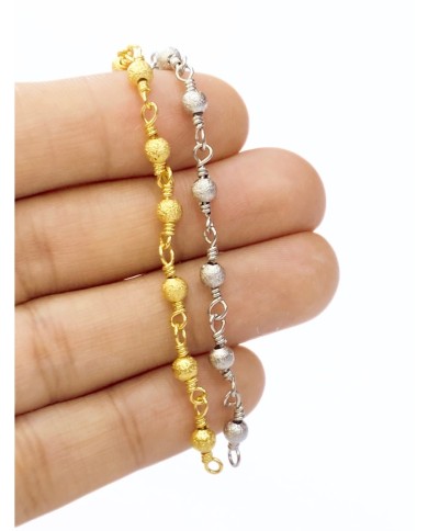 Kuyumcu Zinciri Tel Sarma Altın Renk 3mm - 1m