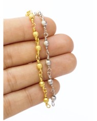 Kuyumcu Zinciri Tel Sarma Gümüş Renk 3mm - 1m