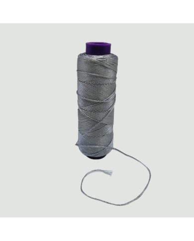 Simli Mum İpi-Gri - 10 Metre