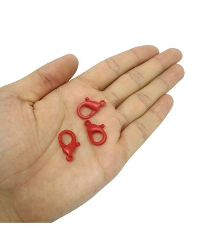 Papağan Klips -  Kırmızı - 5 Adet