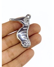 Metalize Deniz Atı Kolye Bileklik Ucu Charm Altın 1 Adet