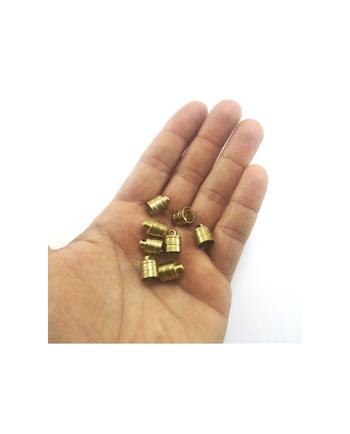 12 mm Huni Boncuk Kapak - Boncuk Şapkası - 10 Adet
