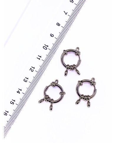 Çelik Gemici Klips Kilit Nikel 16x16mm - 1 Adet