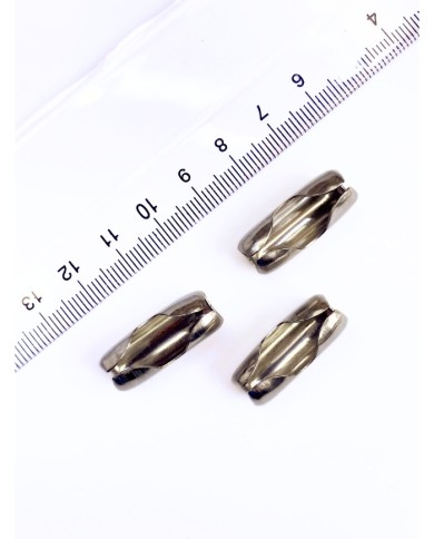 Çelik Topuz Zincir Bağlantısı Nikel 10x25mm - 1 Adet