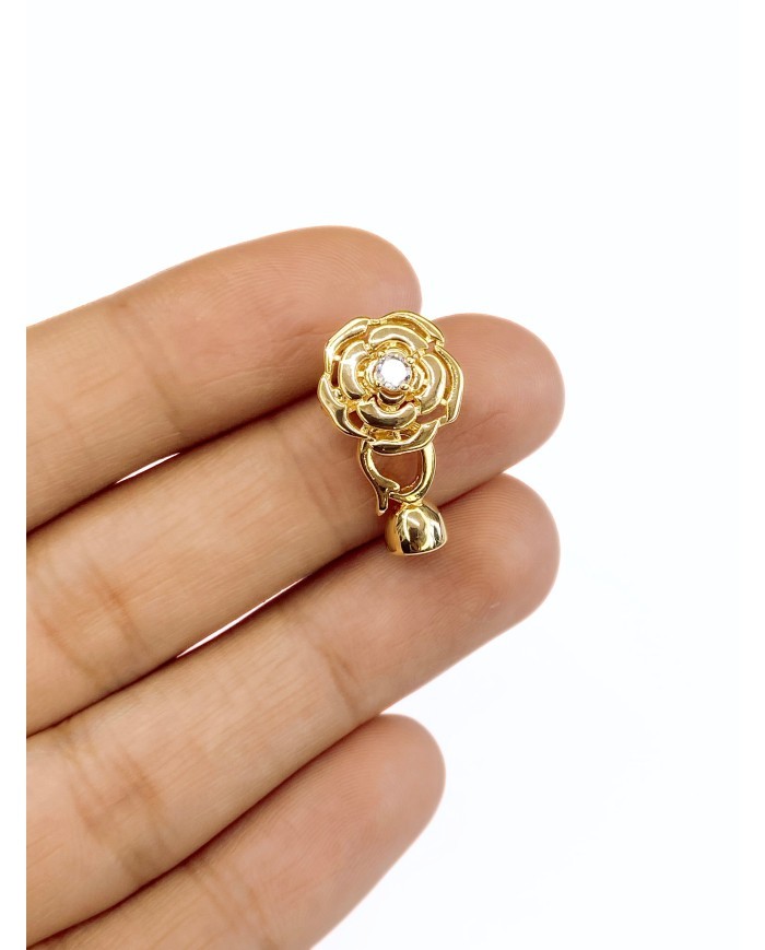 Pirinç Kapamalı Çiçek Uç - 1 Adet