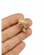 Pirinç Kapamalı Çiçek Uç - 1 Adet