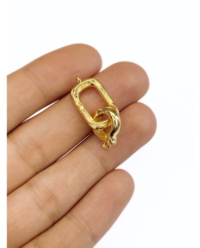 Pirinç Kapamalı Dikdörtgen Uç - 1 Adet