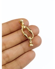 Pirinç Kapamalı Oval Uç - 1 Adet